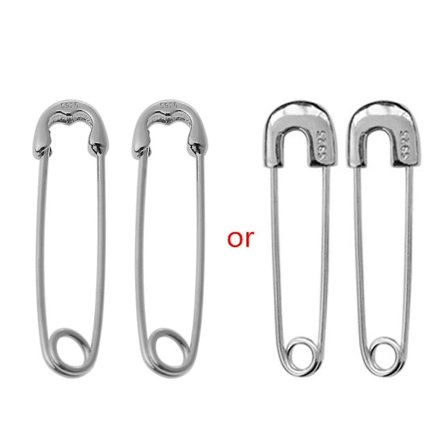 Fashion Ear Studs 1 par Säkerhetsnål Örhängen Ear Threader Studs Smycken Presenter