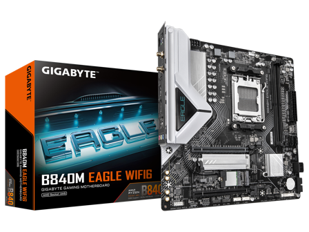 B840M EAGLE WIFI D5 - Gigabyte B840M EAGLE WIFI moderkort