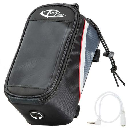 Tectake Cykelväska För Smartphones - 20,5 X 10 X 10,5 Cm Multifärg