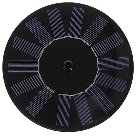 Solcelledrevet springvandspumpe, solcelle springvand til pool, fuglebad springvand, havespringvand