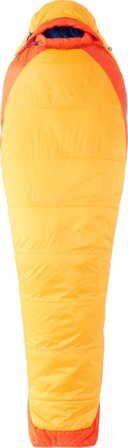 Marmot Kids' Trestles Elite Eco 30 Children synthetic sleeping bags Yellow Left Zip
