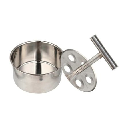 5 Hullers Kødbollemaskine Manuel DIY Rustfrit Stål Køkkenredskab Kødbolledispenser Værktøj Kødbolleformer til Madlavning Picnic