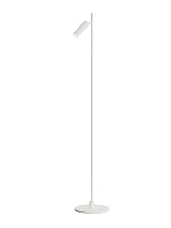 Herstal Golvlampa Pipeline Enkel Lampor Unisex Vit