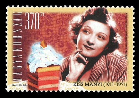 Ungarn - Kiss Manyi - Postfrisk frimærke