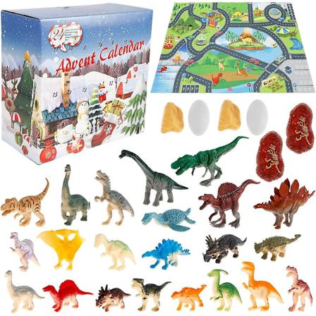 Nedtellingskalender for jul 24 dager nedtelling dinosaur gave blind box WS-23