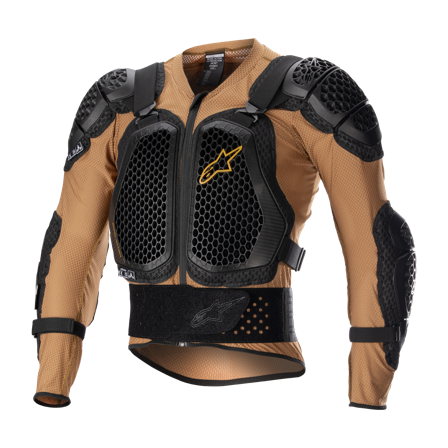 Alpinestars Bionic Action V2 Skyddsjacka Sand/Svart Tangerine S