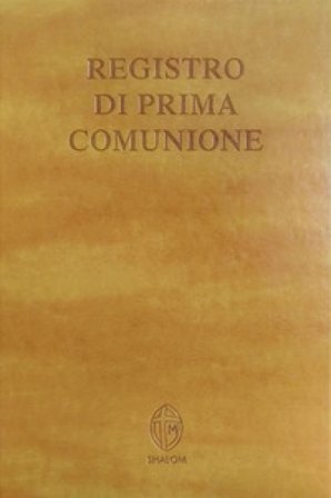 Registro di Prima Comunione Editrice Shalom