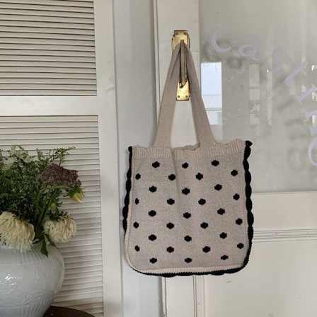 Strikkede håndvesker Crossbody-veske APRIKOS