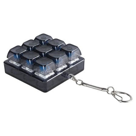 Mekaniske tastaturer 9-tasters kontakt tester lysløs XDA tastehætte kontakt sampler