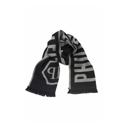 Philipp Plein - Halsdukar - Svart - Herr - Storlek: One Size, Herr, Storlek: ONE SIZE