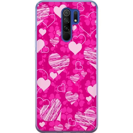 Yhteensopiva Puhelinkuori Xiaomi Xiaomi Redmi 9 PopSydänKuviointi