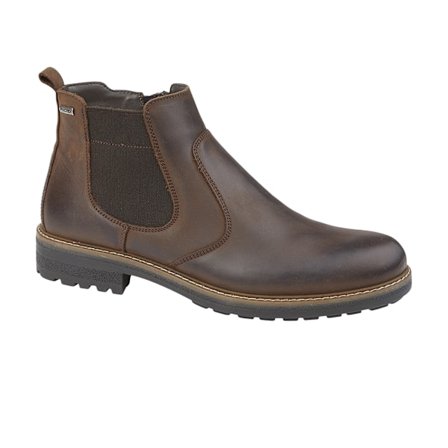 IMAC Herr Läder Chelsea Boots 9 UK Brun
