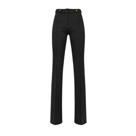 Pinko Straight Bukser Sort, Dame Bukser