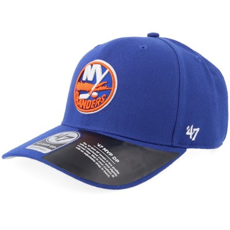 47 Brand - NHL Blå adjustable Caps - New York Islanders Cold Zone Mvp Deep Profile Royal Adjustable @ Hatstore