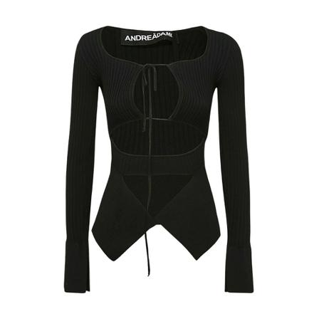 Andrea Adamo Blouses Sort, Dame