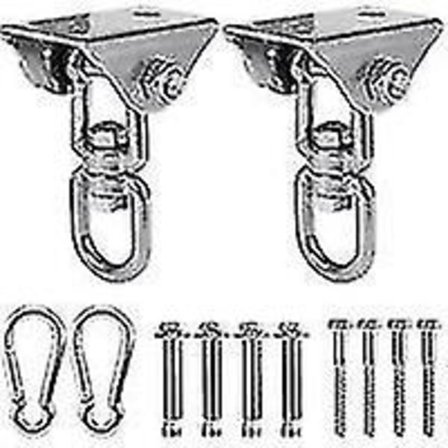 Hængekøje 2 Sæt Rustfrit Stål Fastgørelsesplade Udvidelses Sæt