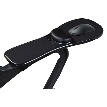 Stolsfäste Ergonomisk Design, Justerbart Armstöd För Skrivbord Och Stol, Cirkulär Skärm För Att Förhindra Att Musen Glider, Handledsstöd, 