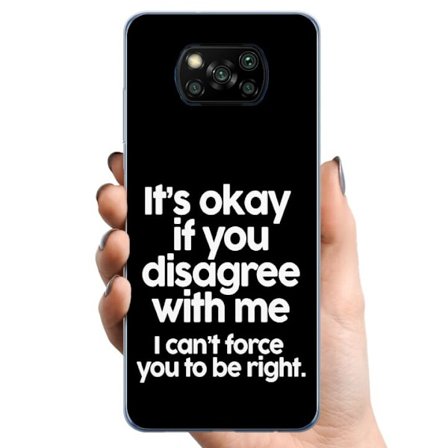 Kompatibelt Mobildeksel til Xiaomi Xiaomi Poco X3 NFC Tekst