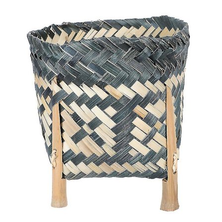 1 kpl Kukkakori Bambu Punottu Kukkakontti Kukkakoristelu Kori