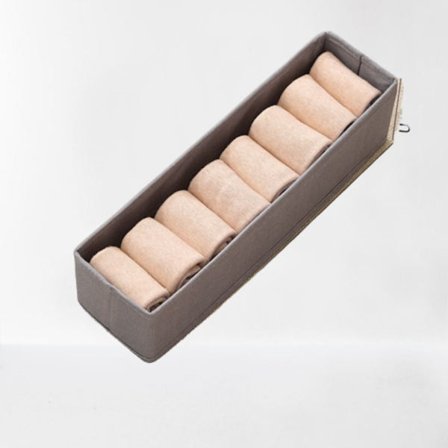 Undertøy Oppbevaringsboks Bukser Klassifisering Skuff GRÅ S