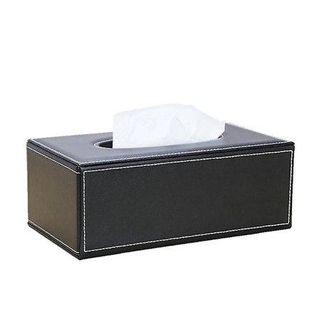 Pu Læder Servietbeholder Standard Størrelse Servietbeholder Betræk Med Magnetisk Åbning Til Badeværelse Soveværelse Eller Stue