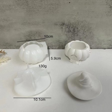 Græskaropbevaringsboks Silikoneform A A