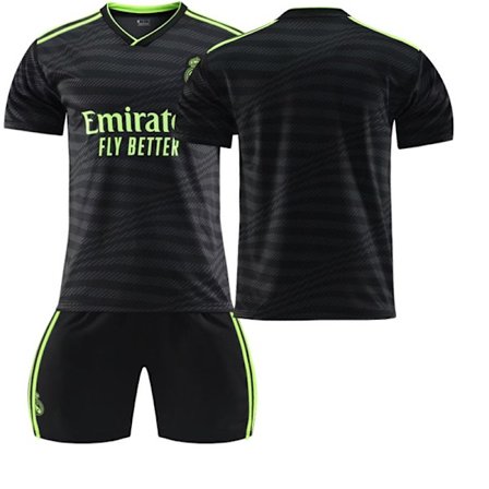 22 Real Madrid tröja 2 Borta no number tröja