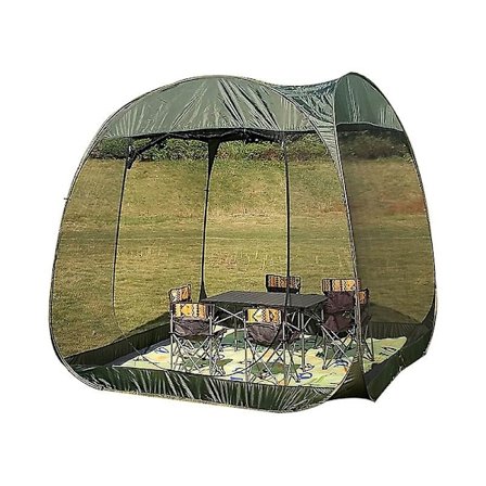 Gazebo Skærmsalonstelt Udendørs Camping Instant Pop-up telt Åndbart Mesh Have Rejse Fest - WELLNGS