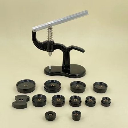 Kellon watch -osat Press Repair MUSTA