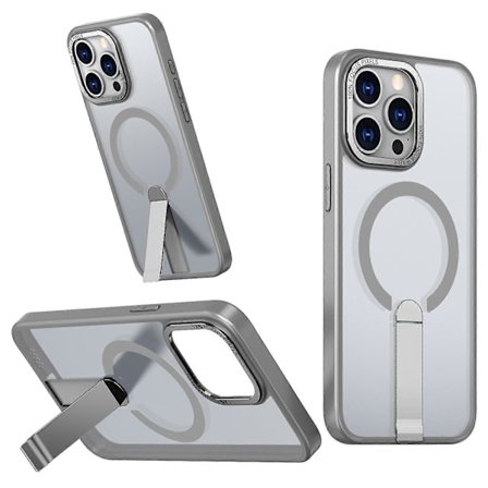 Deksel til iPhone 14 Pro Max Kompatibelt med MagSafe Stativ TPU + Akryl Telefondeskke