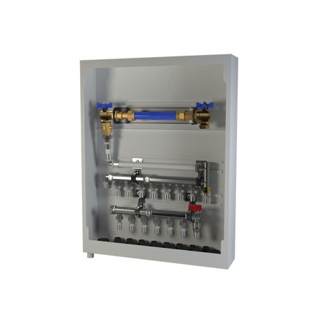 LK Systems 1882305 Vattenmätarskåp 550 x 550 mm Höger, Installation