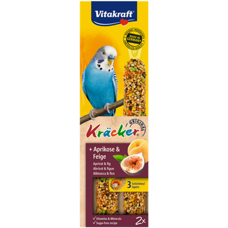 Vitakraft - Crackers Parakeet Fruit 2-pakning - Fuglegodteri & kräcker - Frøstenger & frøkolber - ZOO.no