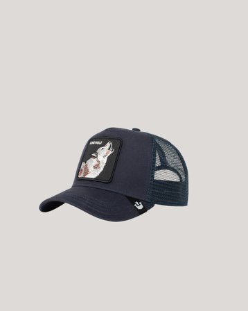 Goorin Bros Lone Wolf Trucker Blå Kepsar Kille - Kids Brand Store