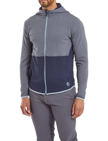 FootJoy Thermoseries Full-Zip Hoodie - Navy - XXL