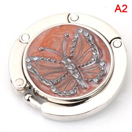 Henger Krok Holder Bag Dekor Hang Mote Bord Krok Butterflys