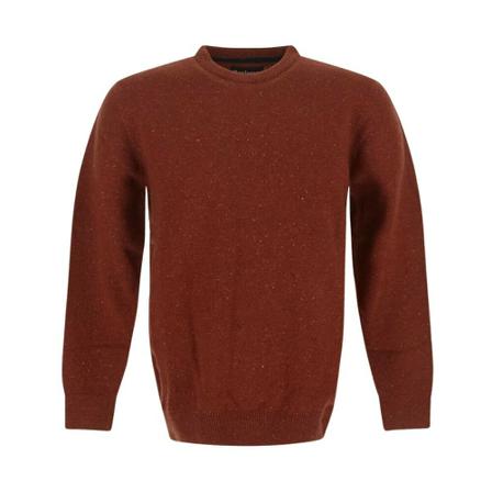 Barbour, Round-neck Knitwear Rood, Heren, Maat:L