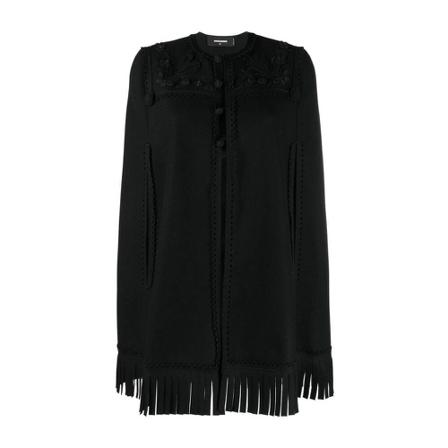 Dsquared2 Capes Sort, Dame Poncho