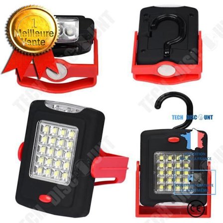 TD Utomhusljus Röd Utomhus LED Camp Camping Fiske Bivvy Belysning Strömförsörjning 3 x AAA batterier Switch