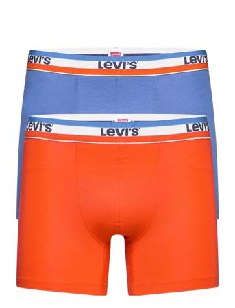 Levis Men Sprtswr Logo Boxer Brief Bokserit Sininen Levi ́s