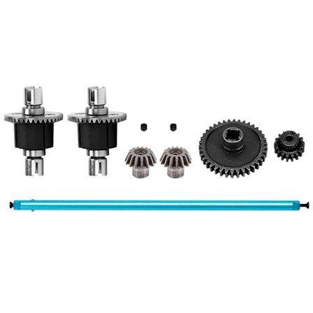 RC DIY-delar för A959 A979 A959-B A979-B RC-bil Metalluppgraderingstillbehör Metallväxeldifferential A