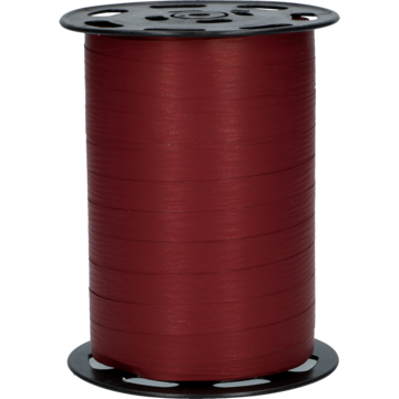 GAVEBÅND MATT VINRØD 10MM