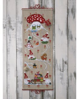 Broderipakke Kalender Nisser - Permin