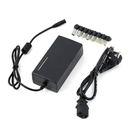 96W Universal Strømadapter til Laptop EU Stik