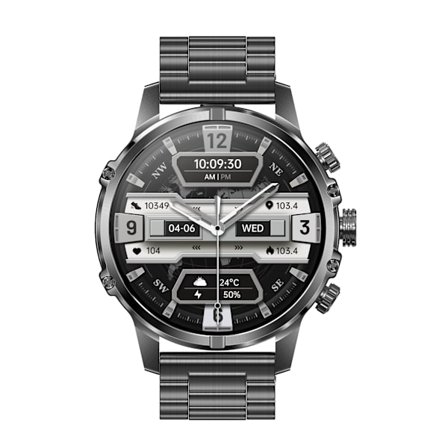 Smartwatch CF53 Black Steel