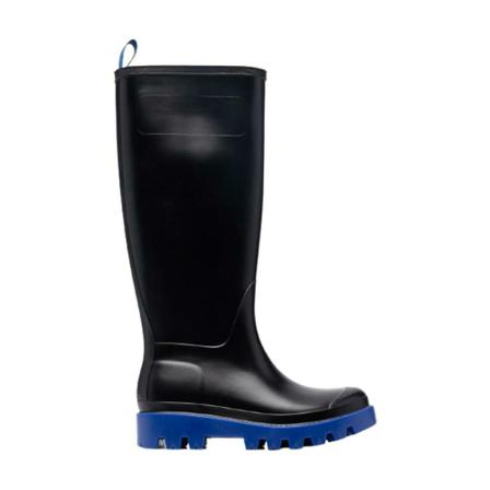 Gia Borghini, Rain Boots Zwart, Dames, Maat:38 EU,rubber