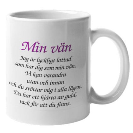 Mugg - Min vän