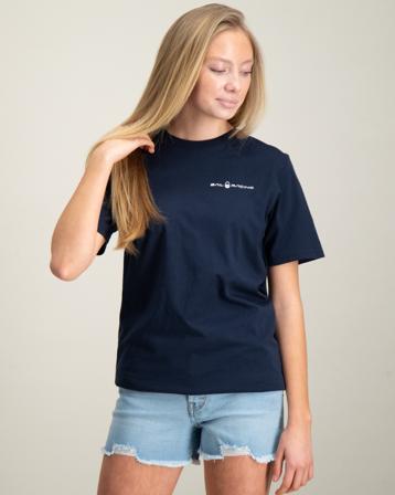 Sail Racing JR BOWMAN LOGO TEE Blau T-Shirts Mädchen - Kidsbrandstore