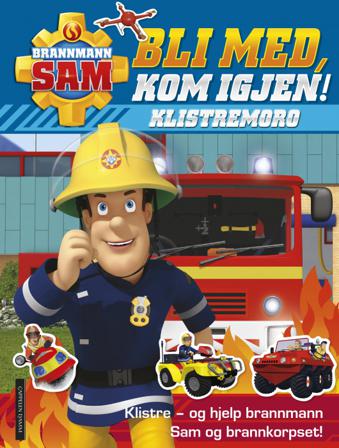 Bli med, kom igjen! Klistremoro. Klistre - og hjelp brannmann Sam og brannkorpset! - Bok - Other printed item