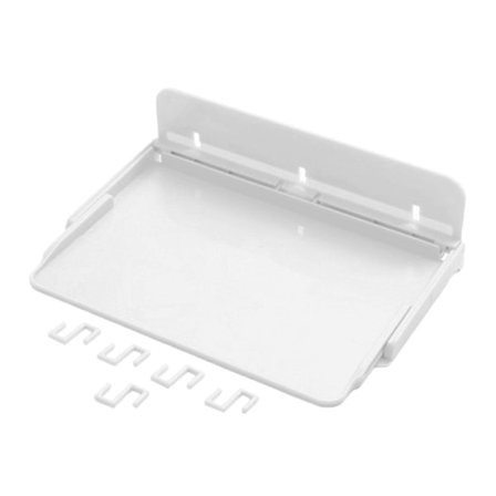 Sängbordshylla Hängande Hylla Bänkskiva Skåporganisatör för Badrum