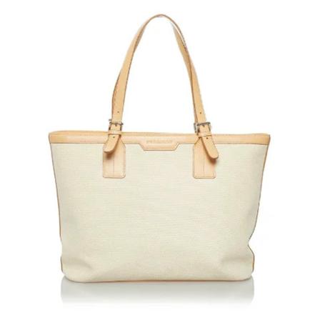 Burberry Vintage, Pre-owned Canvas totes Wit, Dames, Maat:ONE Size